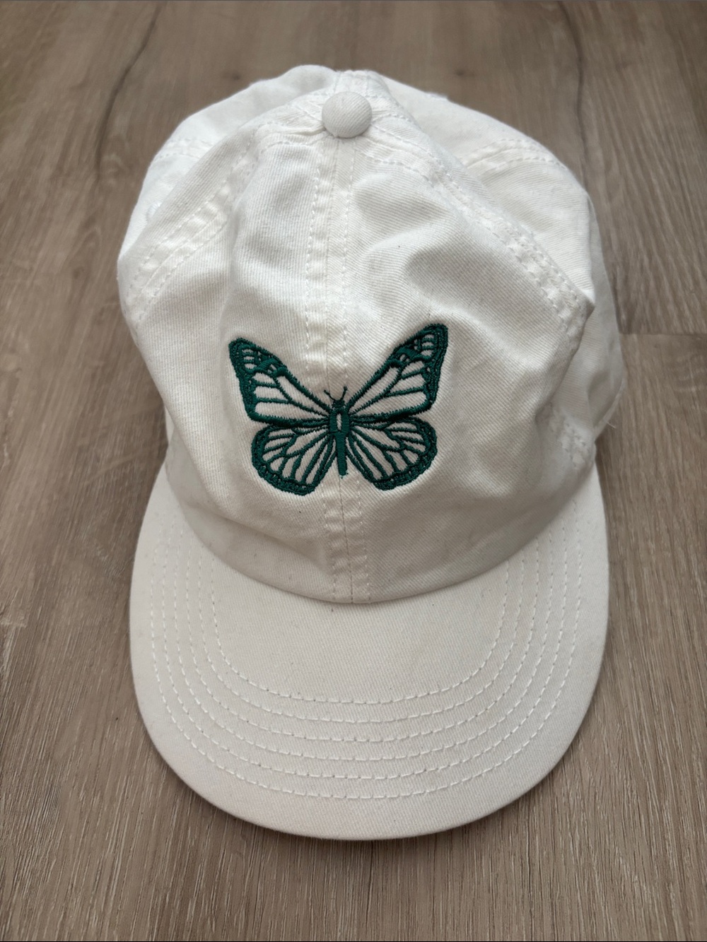 Butterfly Embroidered Baseball Cap
